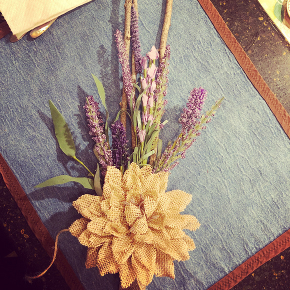 Handmade twig wall art. - Picture 2 of 2